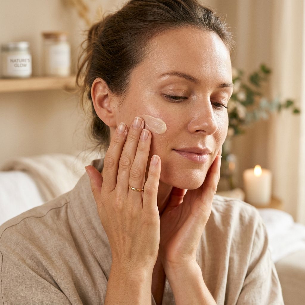 Aplicación de crema AURA