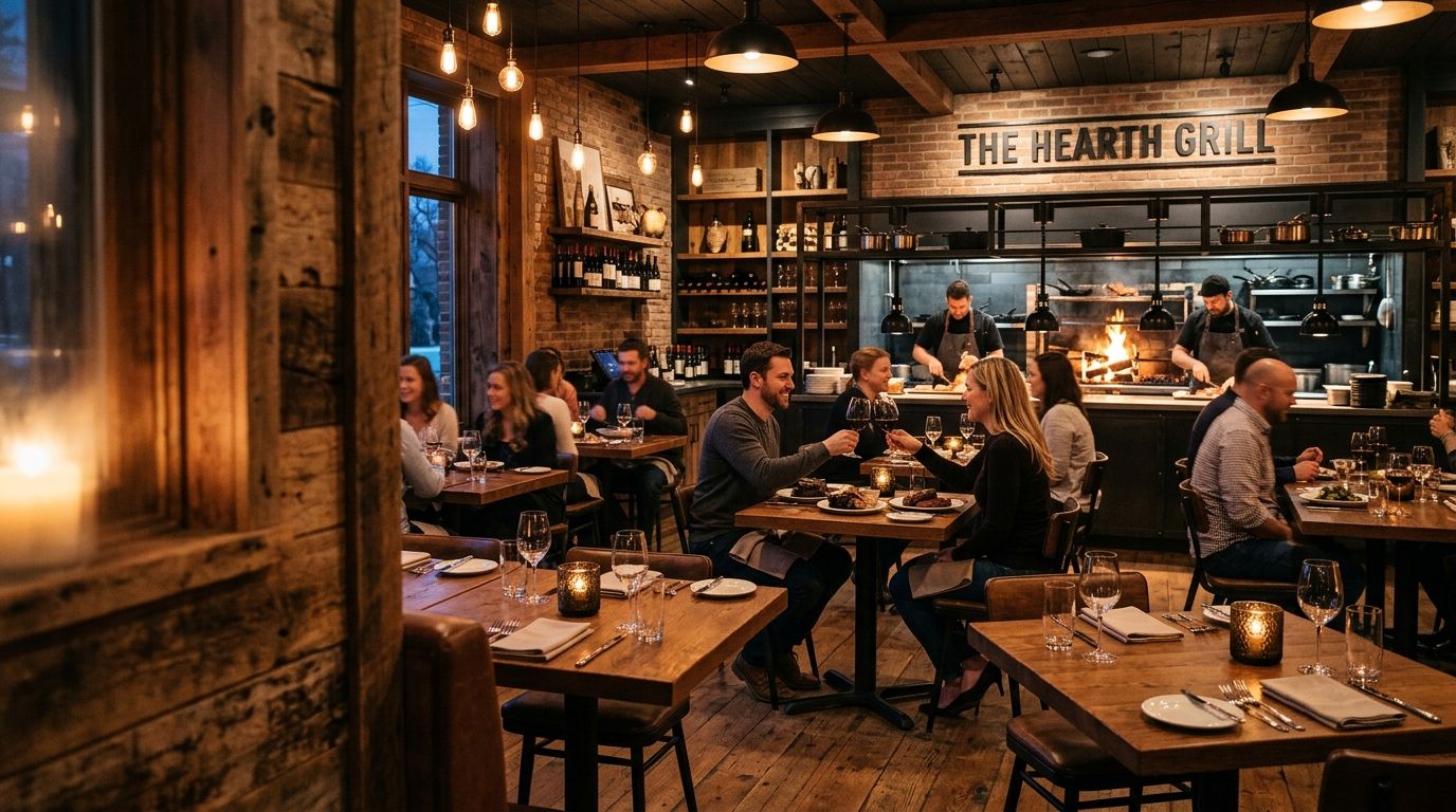 Plantilla BRASA Restaurante